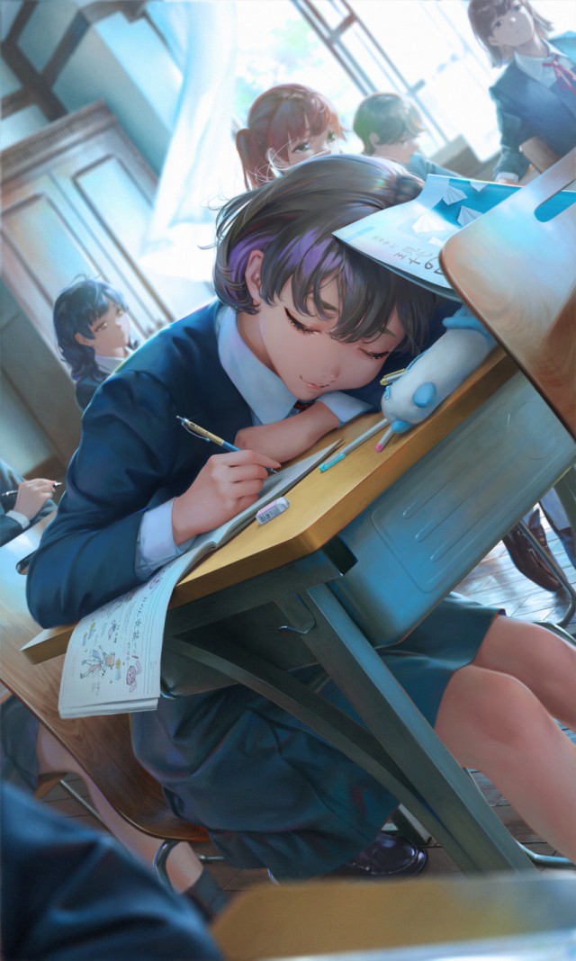 【二次】セーラー・ブレザー・制服女子画像　その６２